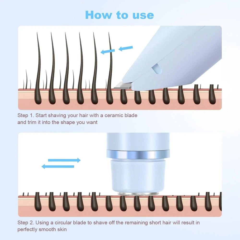 Portable Electric Hair Removal Shaver