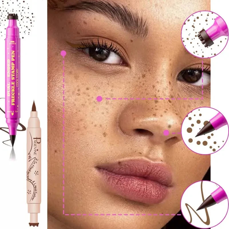 Dual Ended Freckle Stamp Pen